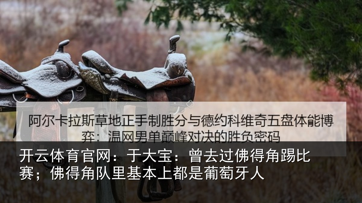 开云体育官网:于大宝:曾去相关情况得角相关情况萄牙人